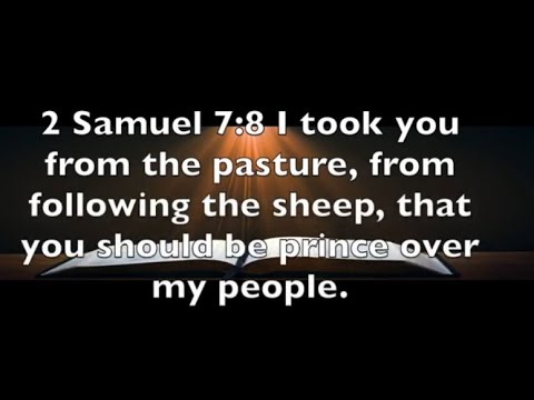 2 Samuel 7:8 -  Take Time To Reflect