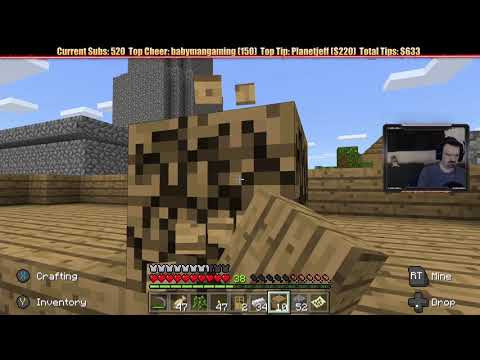 Minecraft "Chill Stream" March 7, 2019 pt2 - Fishing! Shed Completion and...a Pig Farm?!