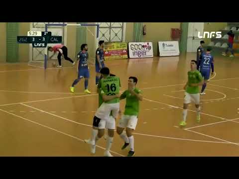 Gol Gordillo (3-4) Full Energia Zaragoza - ETB Calvia. J19, 2Div. LNFS