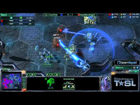 Game 2 - MYM.Mondragon vs coL.CrunCher - TSL3 Ro16 Match 8