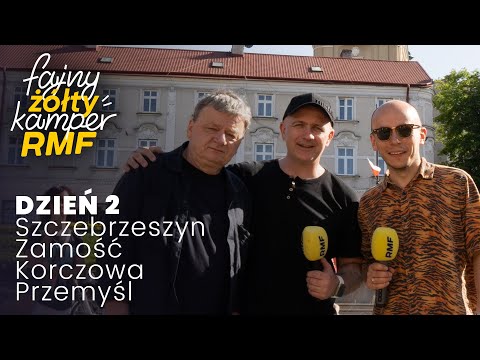 Odbiliśmy Olbratowskiego w Przemyślu! | Fajny Żółty Kamper RMF - Dzień 2