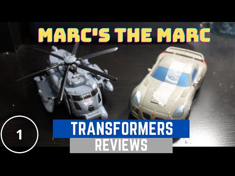 TRANSFORMERS COLLECTION REVIEW #1: ION BLAST JAZZ AND GYRO BLADE BLACKOUT (Fast Action Battlers)