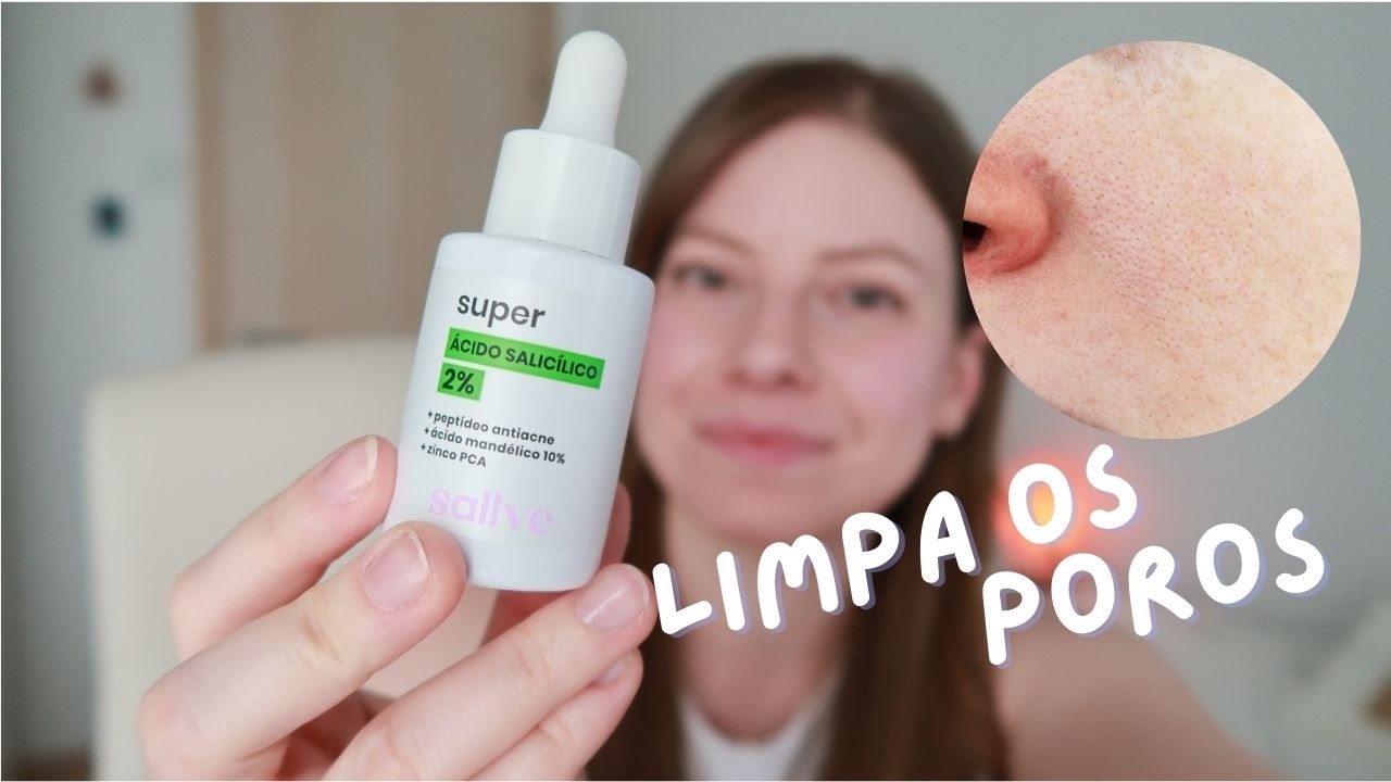 Resenha Completa Super Ácido Salicílico 2% + Ácido Mandélico 10% da Sallve | Tratamento para ACNE