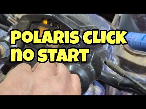 Polaris click no start, test and repair.