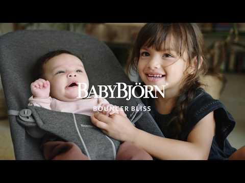 Bērnu Šūpuļkrēsls BabyBjorn Bouncer Bliss Cotton Beige leopard 006075