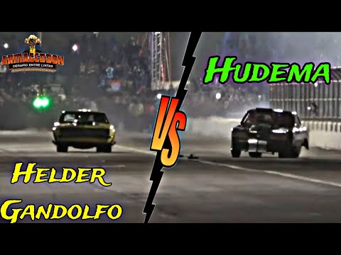 Hudema Opala V8 4x4 vs Helder Gandolfo Camaro v8 4x4 #arrancada
