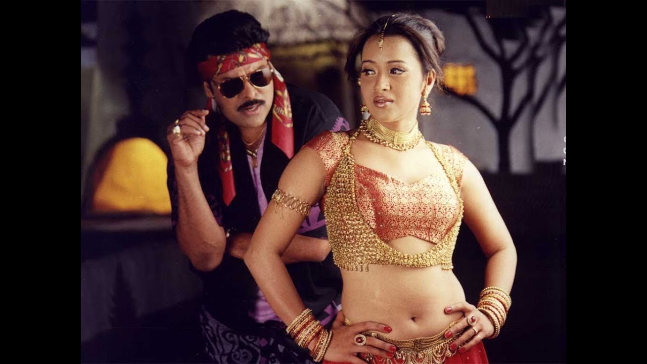 Mirapakaya Bajji Lyrics  | Anji | Chiranjeevi, Namrata Sirodkar | Radhika, S.P.Balasubramaniam | Mani Sharma