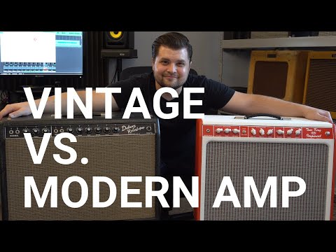 3 Minute Demo: Vintage vs. Modern Boutique Amp (1964 Fender Deluxe Reverb vs. Tone King Imperial)