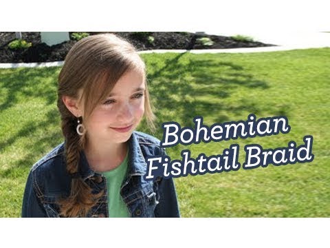 Bohemian Fishtail Braid | Long Hair | Cute Girls...