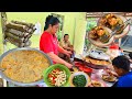 THE STALL IS NOT OPEN YET BUYERS COME AND GO LONTONG MBAK JUM SEMUR KUTUK