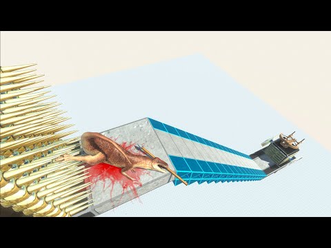 DESTROY DEATH CROSSBOW - Animal Revolt Battle Simulator ARBS