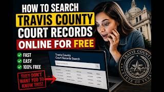 How to search Travis County court records online for free