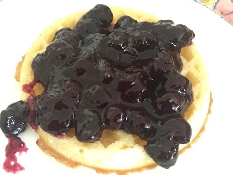 Blueberry Pie Filling or Dessert Topping, Clean Eating...