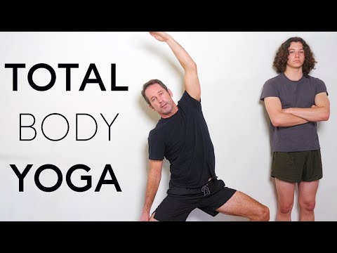 Total Body Yoga Workout (With Duke and Indy)