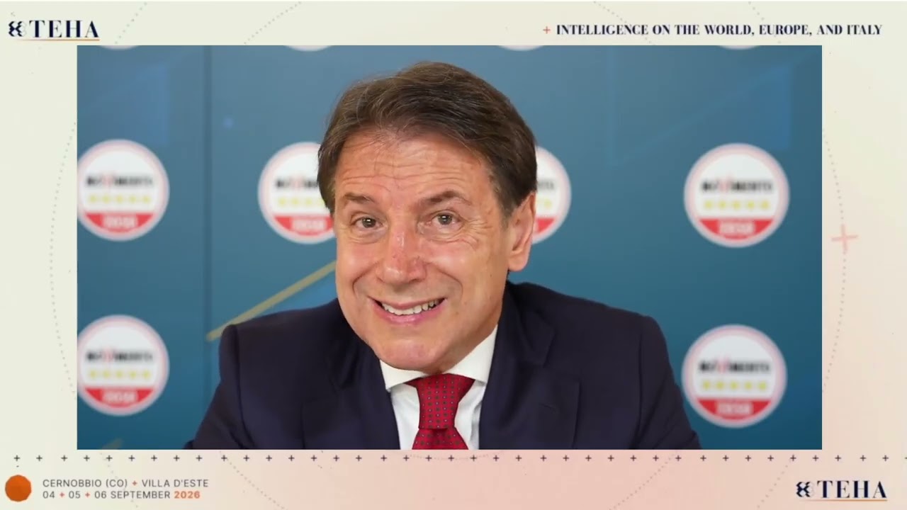 L'INTERVENTO DI GIUSEPPE CONTE AL FORUM AMBROSETTI DI CERNOBBIO
