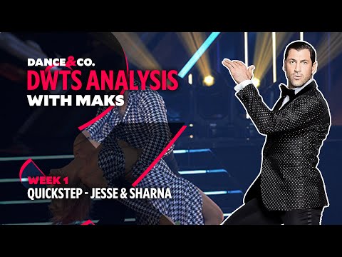 DWTS MAKS ANALYSIS: Week 1 - Jesse Metcalfe & Sharna Burgess's Quickstep