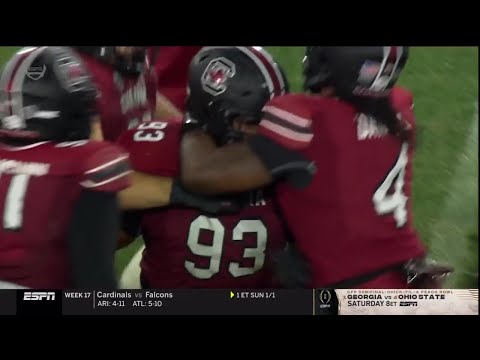 2022 Gator Bowl USC vs Notre Dame - Nick Barrett Interception