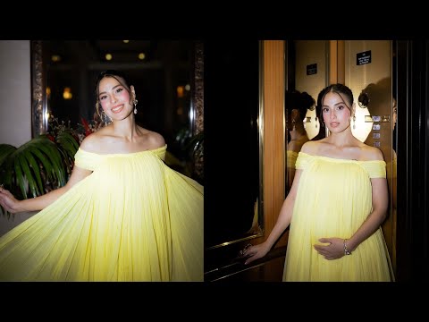 GRWM: Iqra Aziz’s Pregnancy Minimal Red Carpet Glam | LSA 2025 | Hair & Makeup | Interview | Mashion