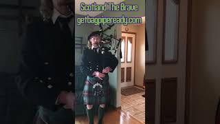 Start with the Practice Chanter to Learn How to Play Scotland The Brave On the Bagpipes