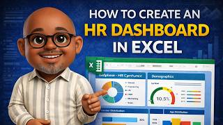 How To Create An HR Dashboard in Excel | FREE HR Dashboard INCLUDED #hranalytics #analytics