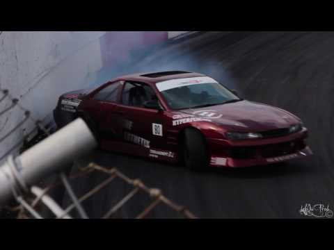 Alex Gosselin Leading Bob Patinka - Formula Drift Canada Round 1 2015