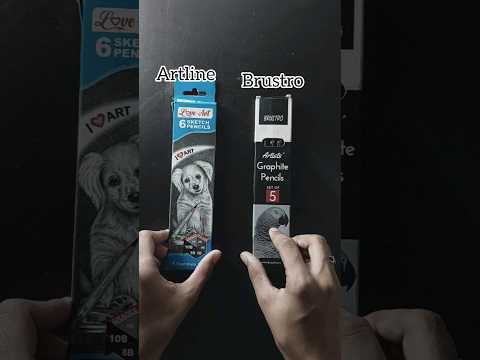 Artline and Brustro pencil //  @MITSHUART // #shortsfeed #art #sketch