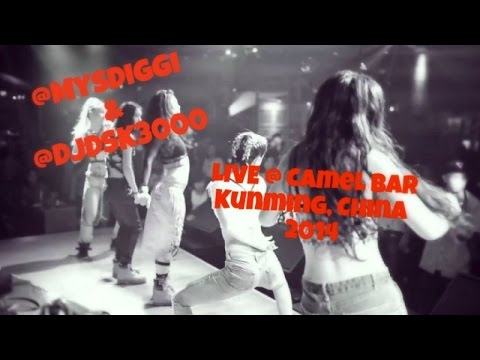 @MysDiggi - LIVE in Kunming, China ft. DJ DSK & The Dangsters(Highlights)