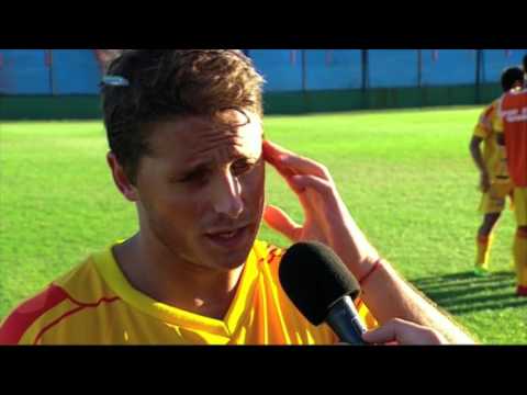 Olivares: "Sacamos un gran...". Los Andes 0 - Crucero 1. Fecha 1. B Nacional 2016. FPT.