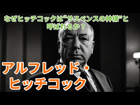 【ヒッチコックの心理的トリック】アルフレッドヒッチコック