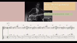 Twisted Blues - Wes Montgomery ( solo transcription )