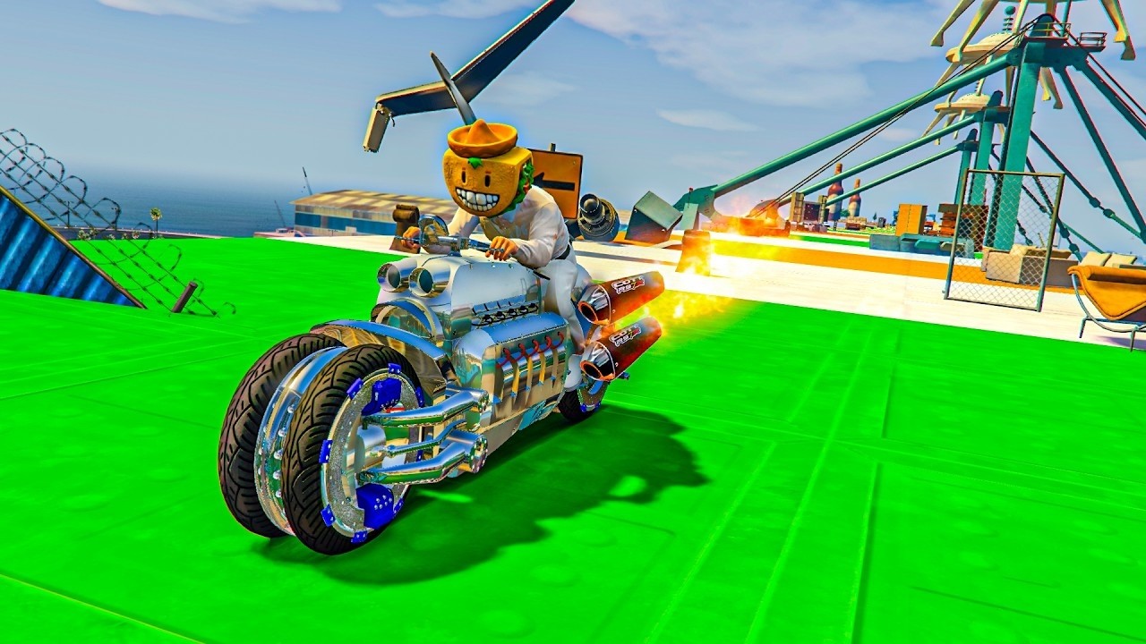 VELOCIDAD INFINITA!! NO VEO NADA!!! - GTA 5 ONLINE