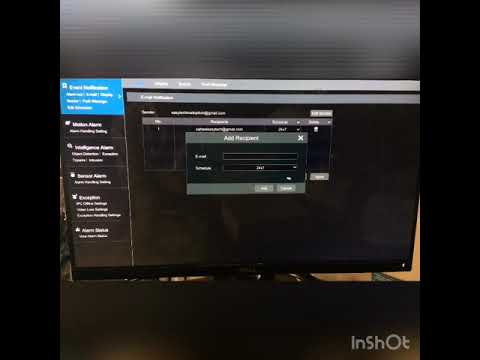 Mail option for Easytech Dvr..(9 Series)