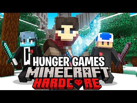 100 Players Simulate the Winter HUNGER GAMES in Minecraft!