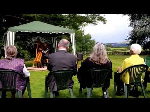 A Welsh harp recital by Harriet Earis in Montgomery.