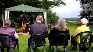 A Welsh harp recital by Harriet Earis in Montgomery.