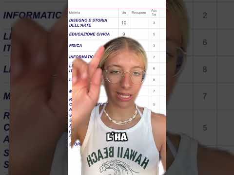 vi rivelo i voti della mia pagella!👩‍🏫📚