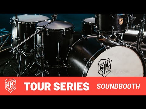 SJC Custom Drums: Tour Series 3 piece shell pack