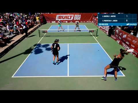 Built.com Red Rock Open - Women's Doubles Semi Final Waters/ Waters vs. Parenteau/ Jansen