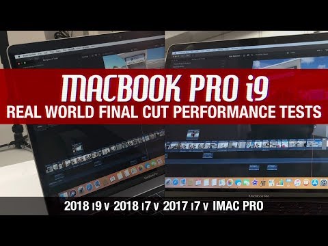 MacBook Pro (2018) i9 vs i7 vs 2017 vs iMac Pro | Video Editing Comparison