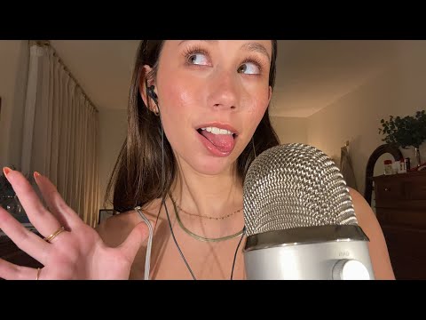 ASMR | Strap Scratching, Mouth Sounds, Hand Sounds, & Some Scratching