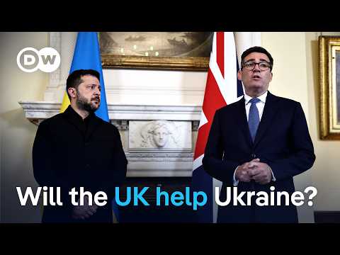 Ukraine's Zelenskyy seeks UK support as country faces a growing US crisis | DW News