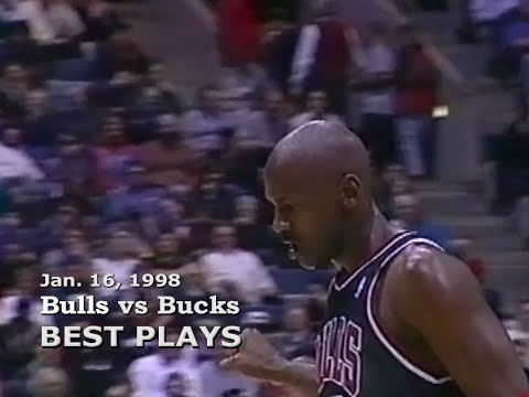 January 16, 1998 Bulls vs Bucks highights
