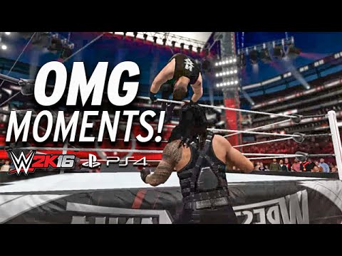 Every OMG Moment in WWE 2K16 (PS4 & XBOX ONE)