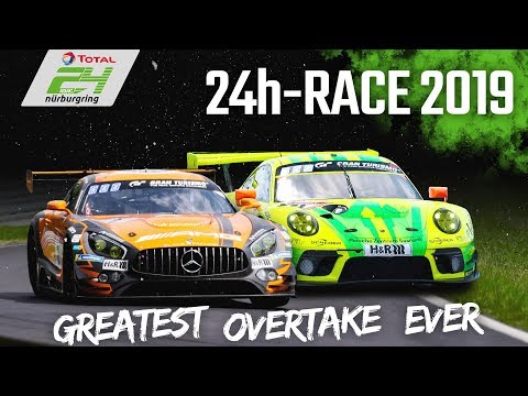 Kevin Estre's LEGENDARY pass on the Grass | 24h-Race Nürburgring