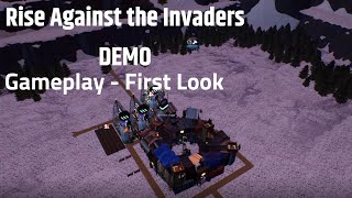 Rise Against the Invaders DEMO - Gameplay First Look