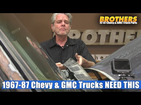 1973-87 Chevy & GMC Squarebody Cowl Vent Trash Shield / Screen / Upper Firewall Plastic Grill