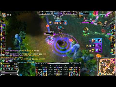 great escape and triplekill Akali [LOL]