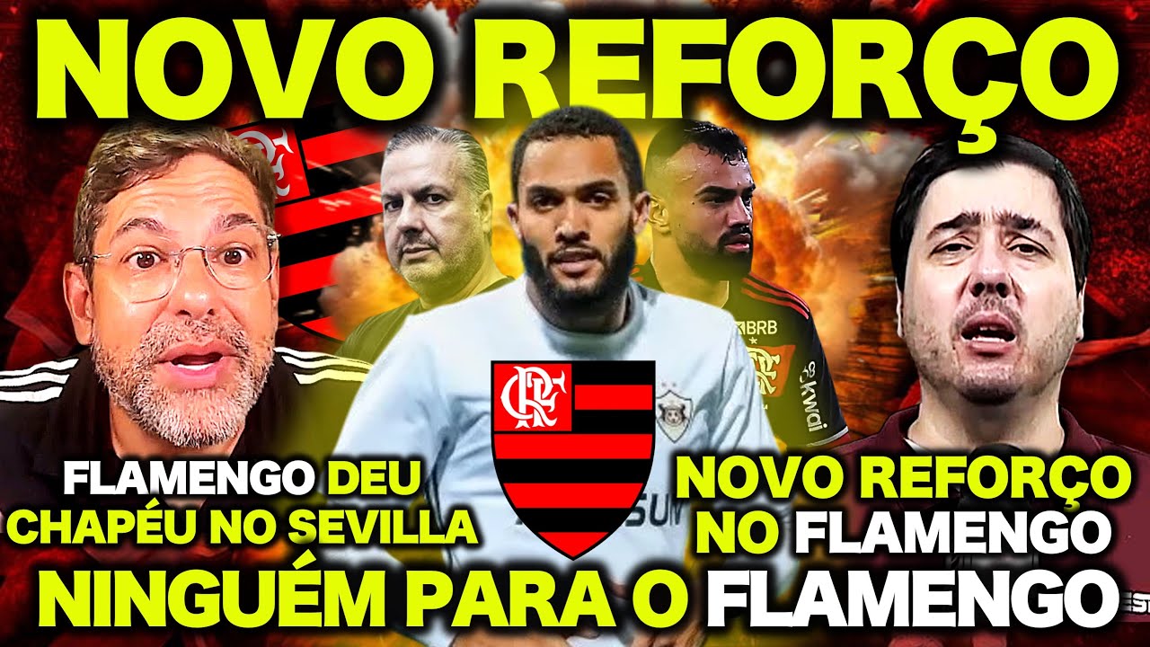 FLAMENGO ACERTA NOVO REFORÇO ! FLAMENGO VAI ANUNCIAR A QUALQUER MOMENTO ! JUNINHO NO FLAMENGO