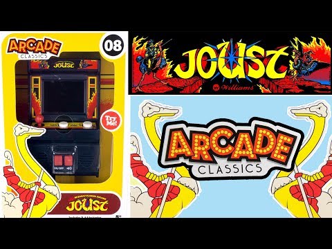 Mini Arcade Classic Series - JOUST - Review & Gameplay