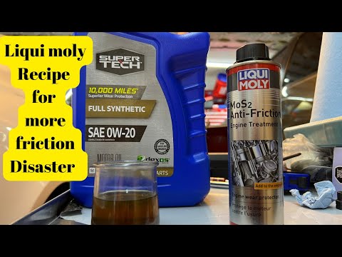 Liqui Moly mixed with Super tech motor oil and results bad, Liqui Moly great for destroying engines